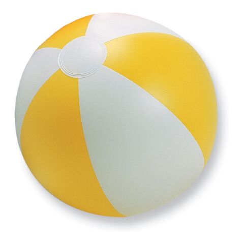 Ballon gonflable bi/multicolore jaune | sans marquage | non disponible | non disponible | non disponible
