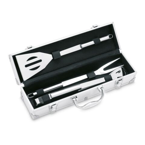 Coffret barbecue 3 pièces argent | sans marquage | non disponible | non disponible