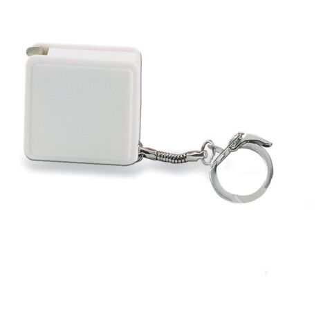 Porte-clefs mètre de 1 m blanc | sans marquage | non disponible | non disponible | non disponible