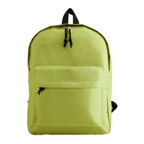 Sac à dos en polyester lime | sans marquage | non disponible | non disponible | non disponible