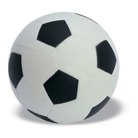 Petit ballon de foot anti-stress blanc/noir | sans marquage | non disponible | non disponible | non disponible