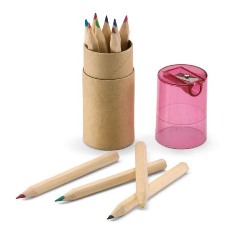 Tube 12 crayons de couleur