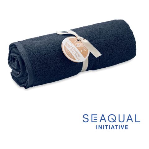 SEAQUAL® serviette 70x140cm bleu | sans marquage | non disponible | non disponible | non disponible