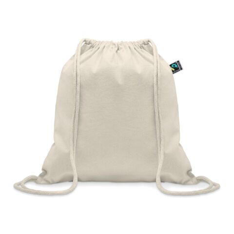 Sac à cordon commerce équitable beige | sans marquage | non disponible | non disponible | non disponible