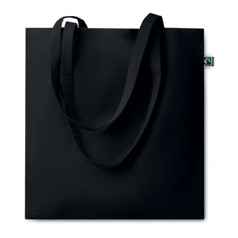 Sac shopping Fairtrade140gr/m² noir | sans marquage | non disponible | non disponible | non disponible