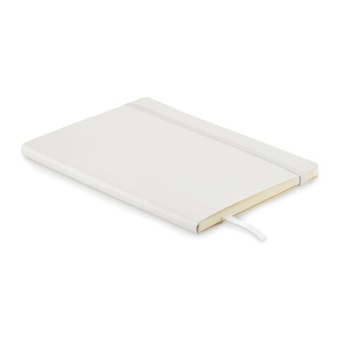 Carnet A5 couverture en PU blanc | sans marquage | non disponible | non disponible | non disponible