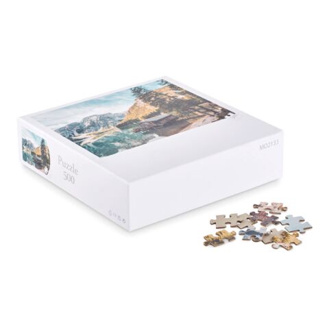 Puzzle de 500 pièces en boîte multicolore | sans marquage | non disponible | non disponible | non disponible