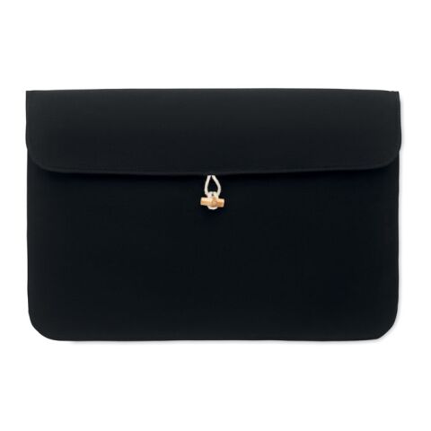 Pochette 15 pouces en coton noir | sans marquage | non disponible | non disponible | non disponible