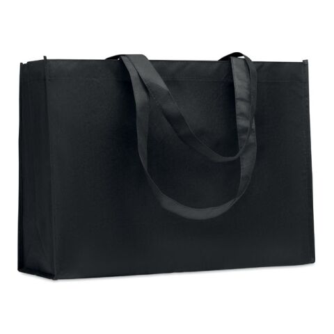 Sac shopping en RPET non tissé noir | sans marquage | non disponible | non disponible | non disponible