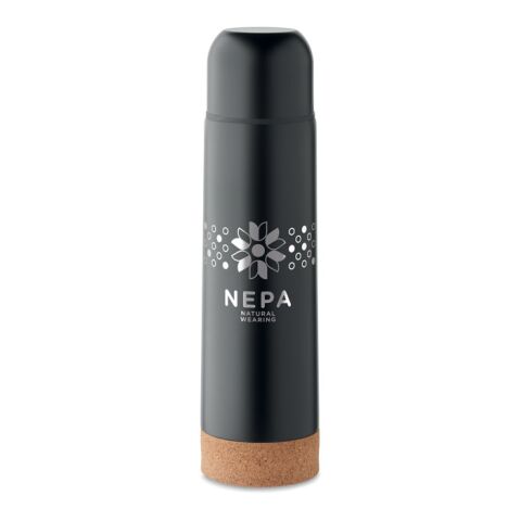 Bouteille double paroi 500ml noir | sans marquage | non disponible | non disponible | non disponible