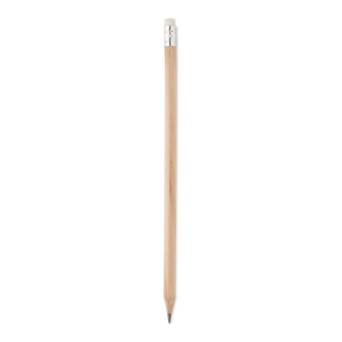 Crayon à papier avec gomme bois | sans marquage | non disponible | non disponible
