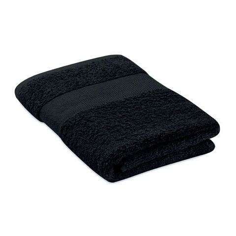 Serviette de bain 50x30cm noir | sans marquage | non disponible | non disponible | non disponible