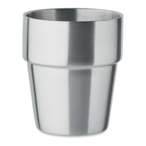 Gobelet double paroi 250 ml argent mate | sans marquage | non disponible | non disponible | non disponible