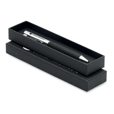Stylo bille twist métal +boîte noir | sans marquage | non disponible | non disponible | non disponible