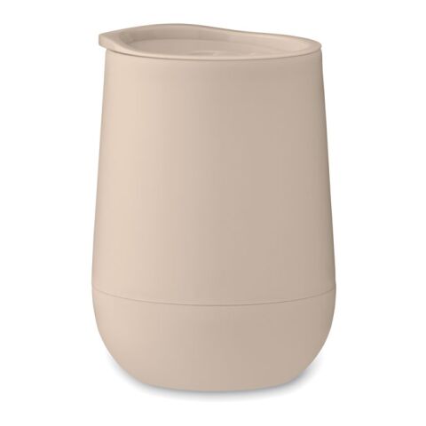 Gobelet double paroi PP 300 ml beige | sans marquage | non disponible | non disponible