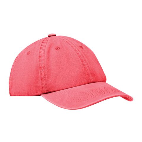 Casquette baseball à 6 pans rouge | sans marquage | non disponible | non disponible | non disponible