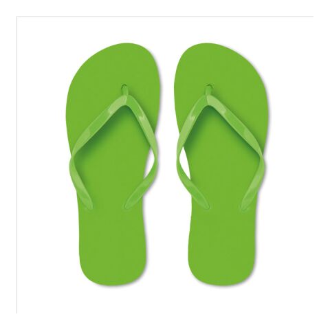 Tongs PE M lime | sans marquage