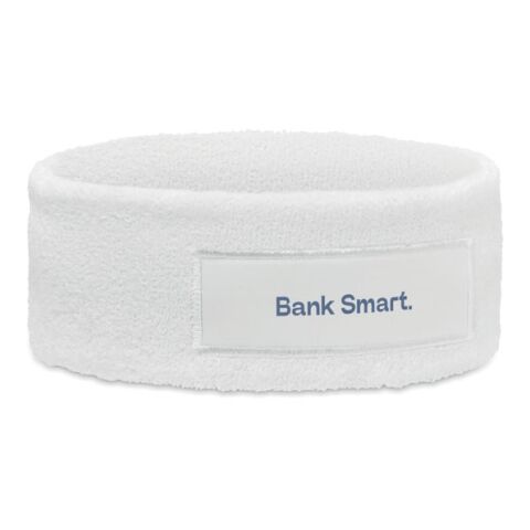 Bandeau en polycoton blanc | sans marquage | non disponible | non disponible | non disponible