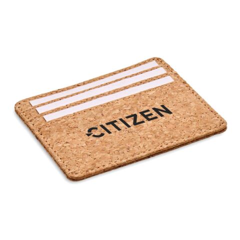Porte-cartes en liège et RFID beige | sans marquage | non disponible | non disponible