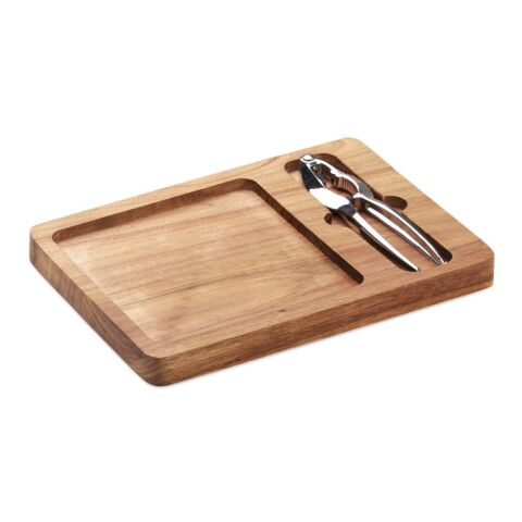 Set de casse-noix en acacia bois