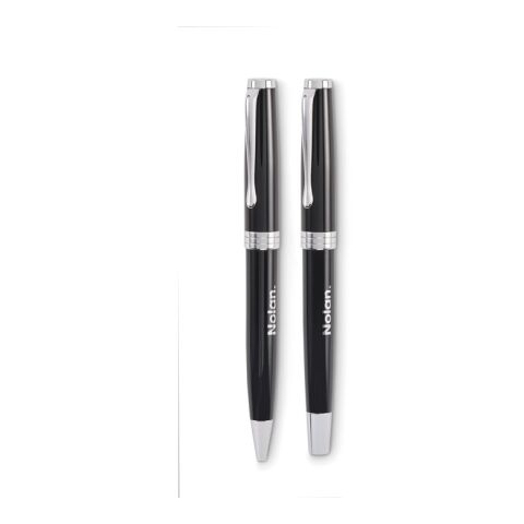Set stylo à bille et roller noir | sans marquage | non disponible | non disponible | non disponible