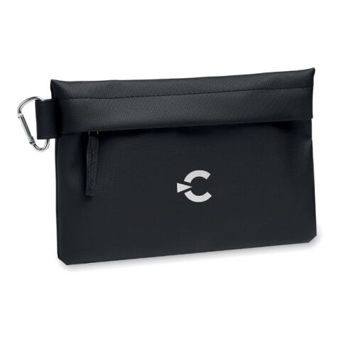 Pochette en 600D RPET noir | sans marquage | non disponible | non disponible | non disponible