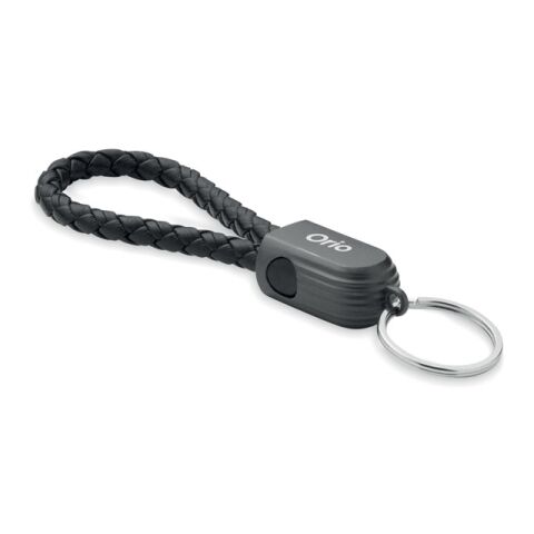 Câble porte-clés de type C noir | sans marquage | non disponible | non disponible | non disponible