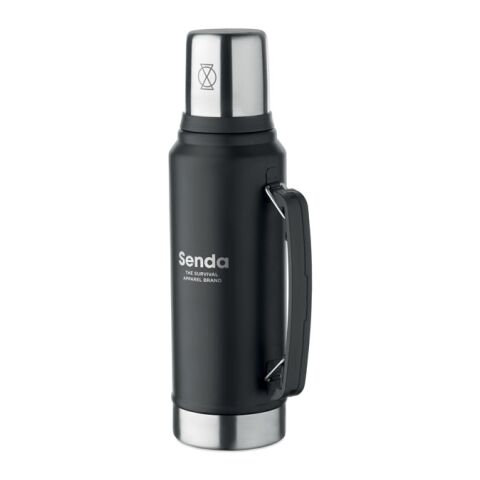 Bouteille à double paroi 1L noir | sans marquage | non disponible | non disponible | non disponible