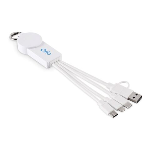 Câble de 2 en 1 de type C blanc | sans marquage | non disponible | non disponible | non disponible