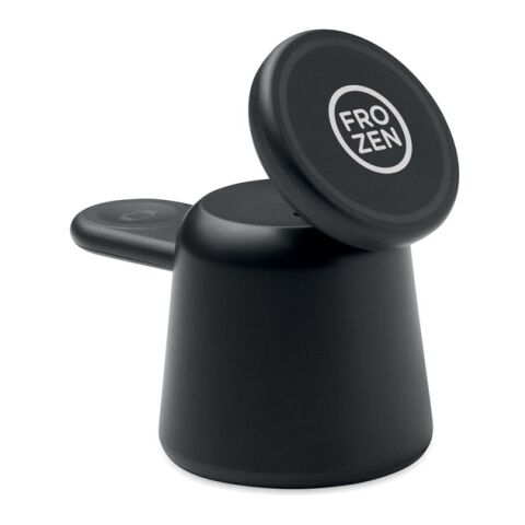Chargeur sans fil 3 en 1 15W noir | sans marquage | non disponible | non disponible | non disponible