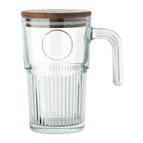 Mug en verre 450ml transparent | sans marquage | non disponible | non disponible