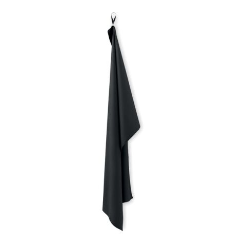 Serviette en microfibre noir | sans marquage | non disponible | non disponible | non disponible