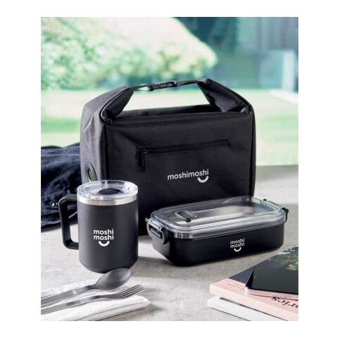 Sac déjeuner isotherme noir | sans marquage | non disponible | non disponible | non disponible