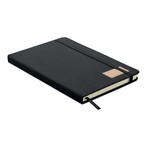 Carnet A5 rigide en RPET noir | sans marquage | non disponible | non disponible | non disponible