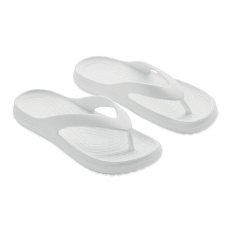 Tongs en EVA. Taille 36/37. blanc | sans marquage | non disponible | non disponible