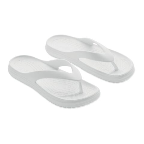 Tongs en EVA. Taille 42/43. blanc | sans marquage | non disponible | non disponible