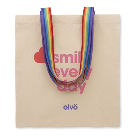 Sac shopping en coton 180gsm multicolore | sans marquage | non disponible | non disponible | non disponible