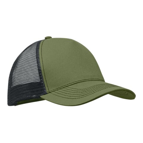 Casquette trucker à 5 panneaux Vert Armée Vert | sans marquage | non disponible | non disponible | non disponible