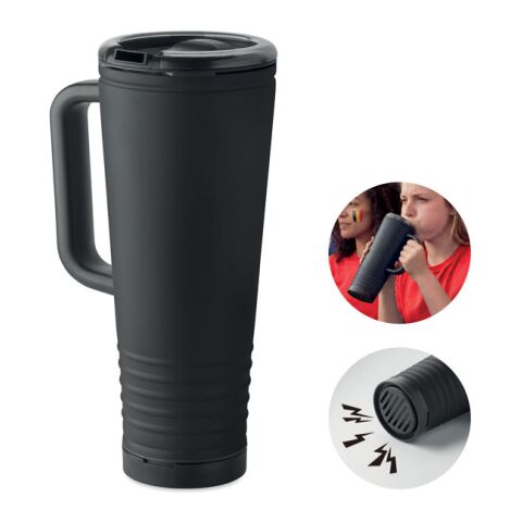 Gobelet à double paroi de 700ml Noir | sans marquage | non disponible | non disponible | non disponible