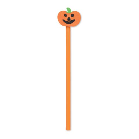Crayon Halloween avec gomme orange