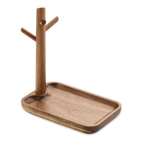 Vide poches en bois d'acacia bois