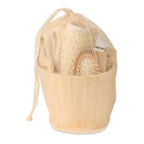 Coffret de bain baquet en bois bois
