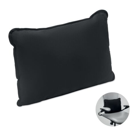 Coussin en tissu suédé
