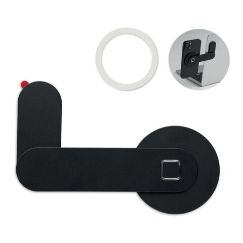 Support magnétique téléphone noir