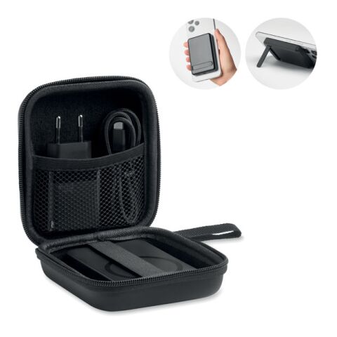 Kit powerbank magnét. 5000mAh noir