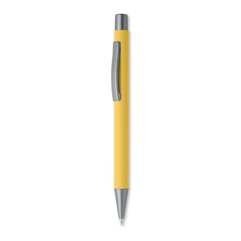 Stylo bille aluminium recyclé jaune