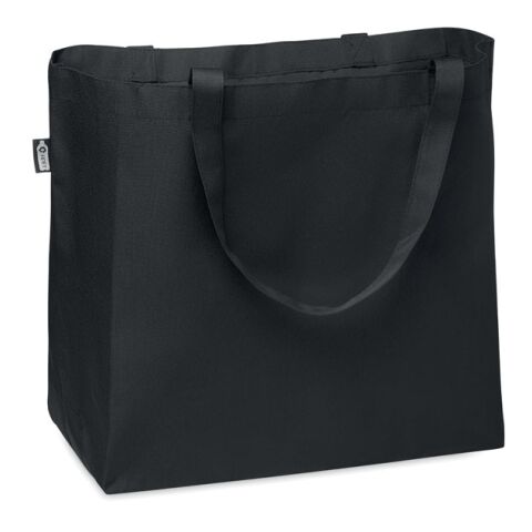 Grand sac shopping en RPET noir | sans marquage | non disponible | non disponible | non disponible