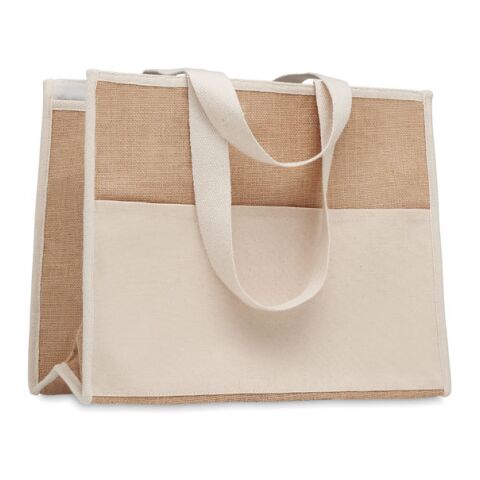 Sac shopping en toile et jute