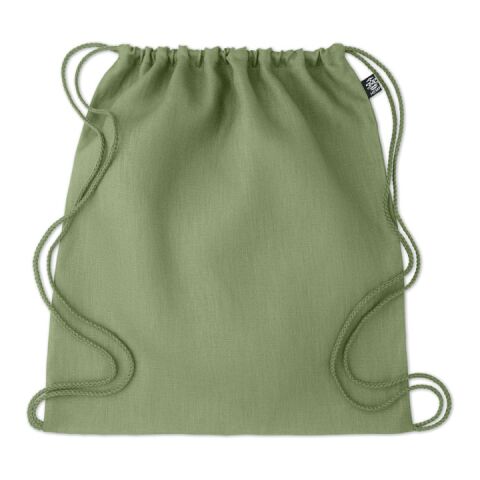 Sac à cordon en chanvre vert | sans marquage | non disponible | non disponible | non disponible