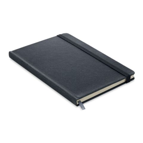 Carnet A5 en PU recyclé noir | sans marquage | non disponible | non disponible